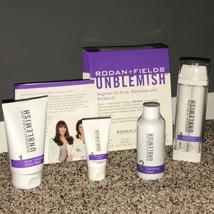 Rodan + Fields UNBLEMISH skin regimen DISCOUNTED